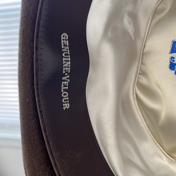 Genuine Velour hat by Selentino Maple size 7 3/8 (59) - Picture 6 of 10